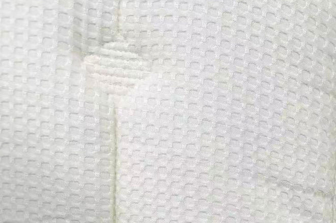 Bamboo derived mattress fabric