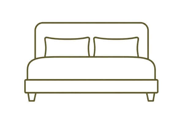 Bed frame icon