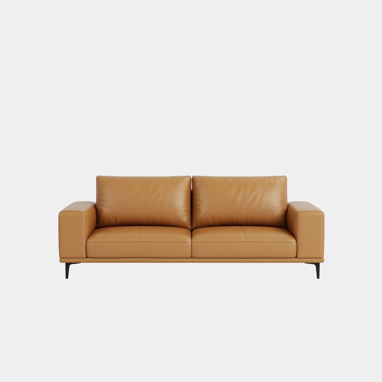 calm leather sofa brown