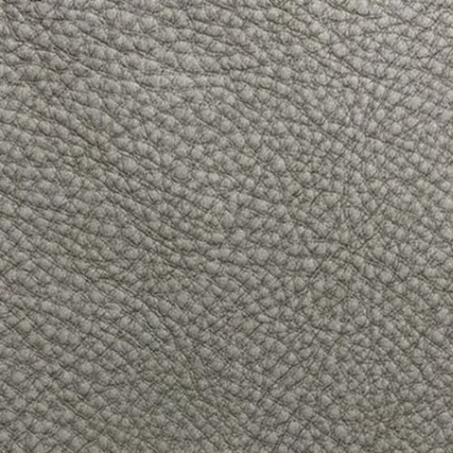 Calm grey top grain full leather sofa