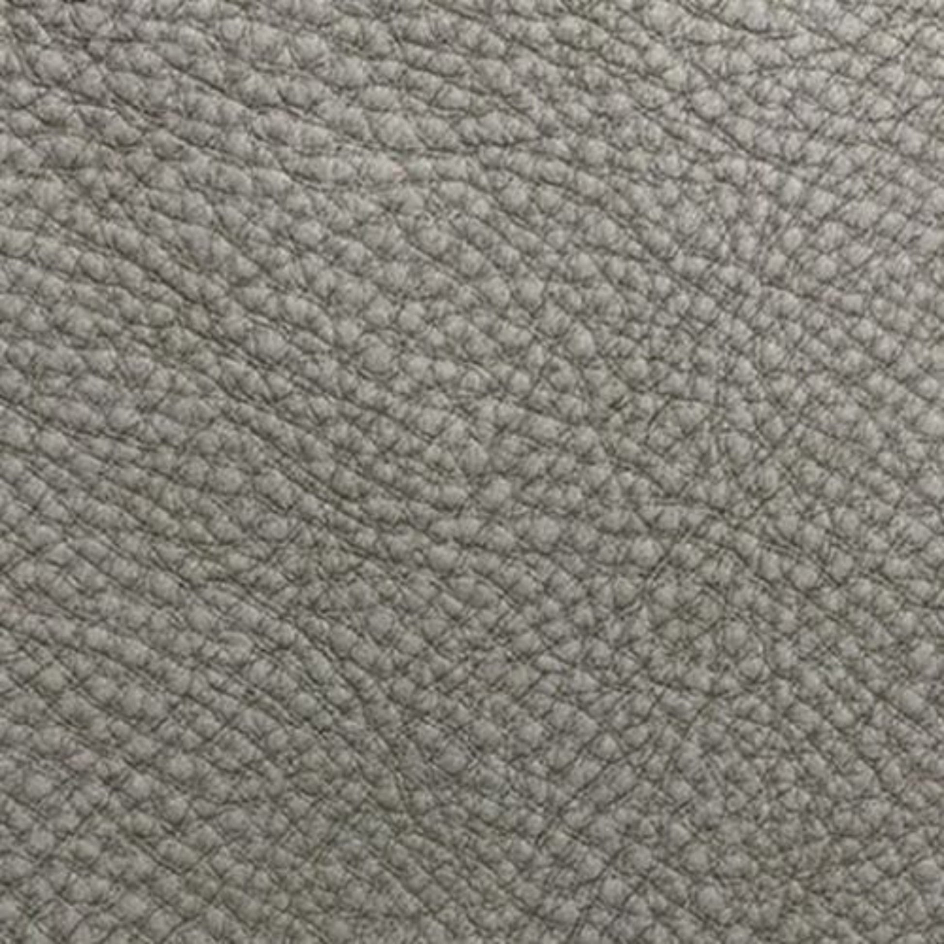 Calm grey top grain half leather sofa