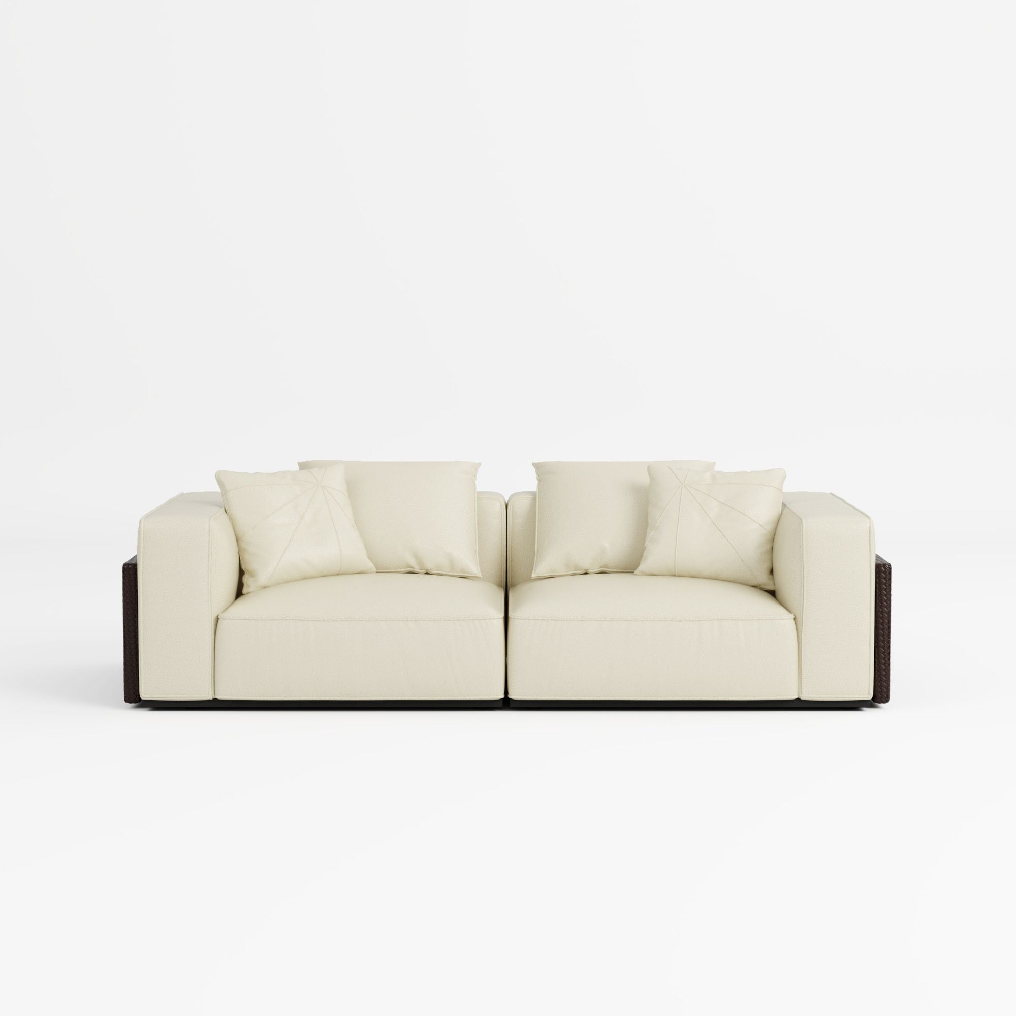 Carson Full Leather Sofa