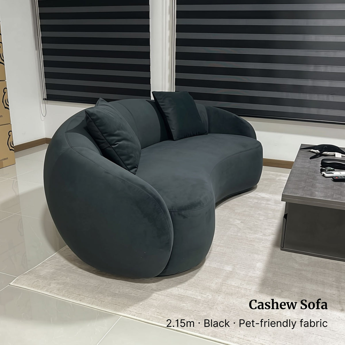 Cashew Fabric Sofa