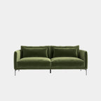 casper fabric sofa green