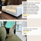 Good reviews for Casper fabric sofa