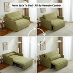 Cassis Electric Fabric Sofa Bed