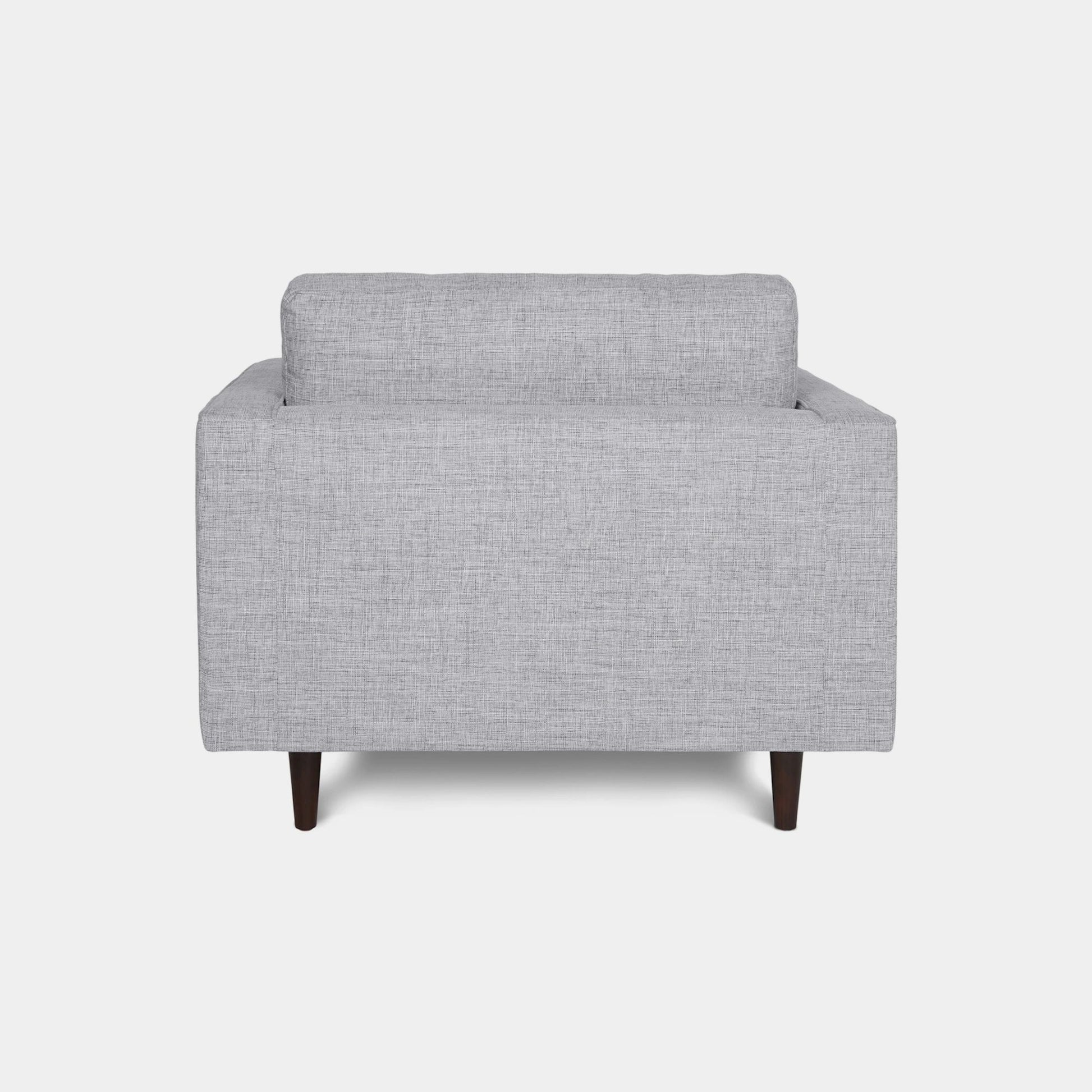 Castle fabric armchair grey