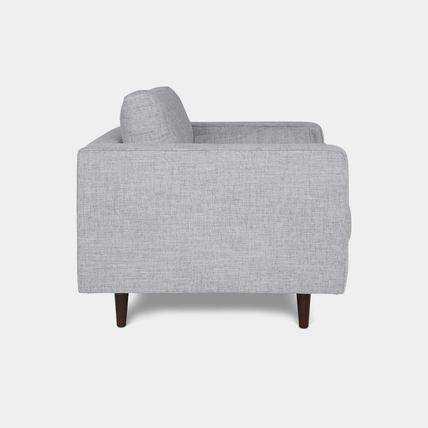 Castle fabric armchair grey