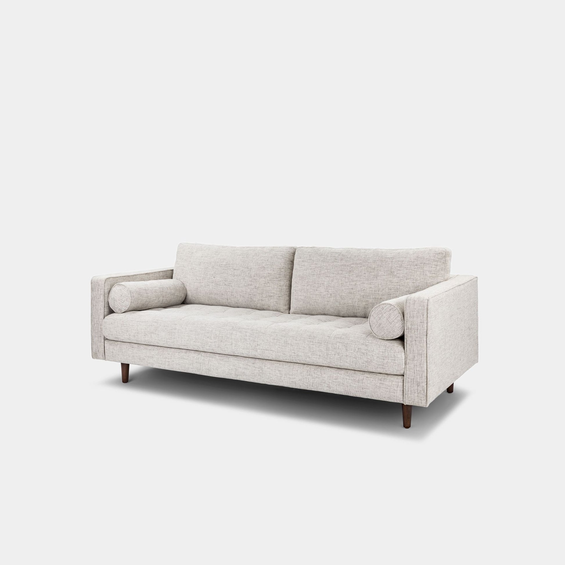 Castle fabric sofa white