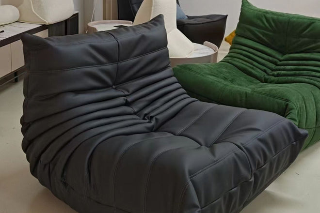 Caterpillar 87cm Black Leathaire Lounge Chair Hui Ling | Jun 24