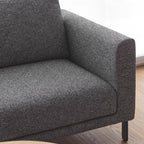 Cedar fabric sofa dark grey