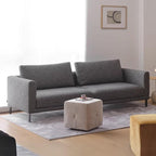 Cedar fabric sofa dark grey