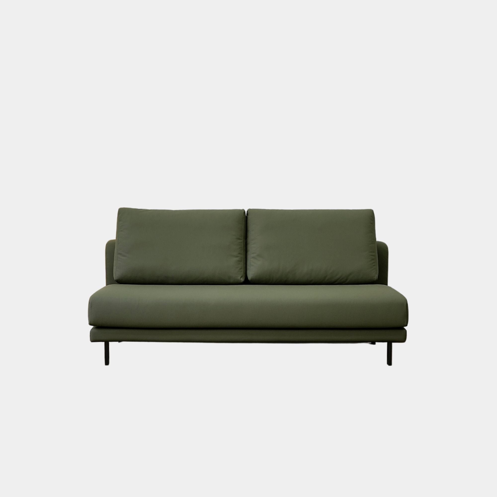 Cedar Faux Leather Armless Sofa | 2 - 3 Seaters | Singapore – Cozylant