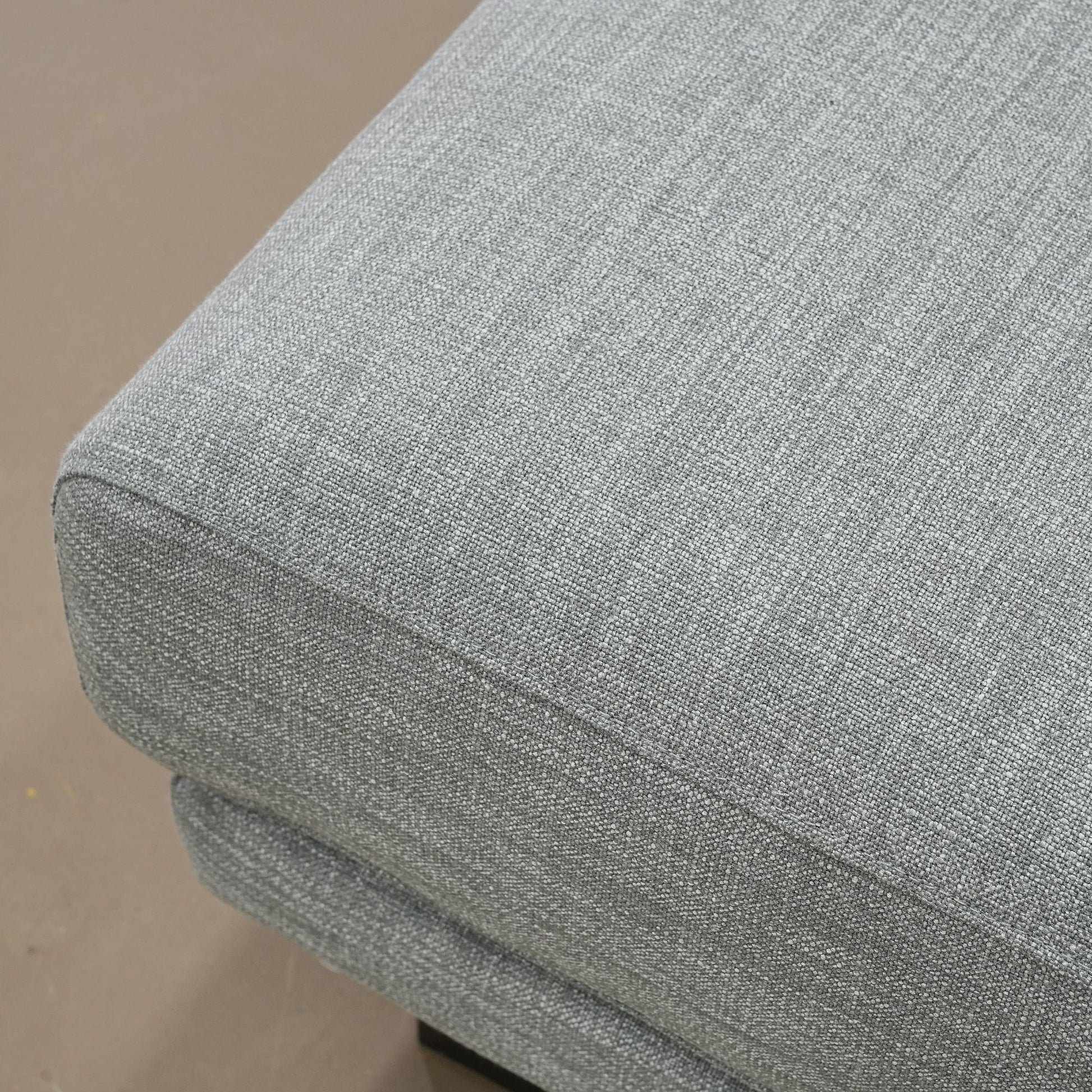 Cedar grey fabric armless sofa