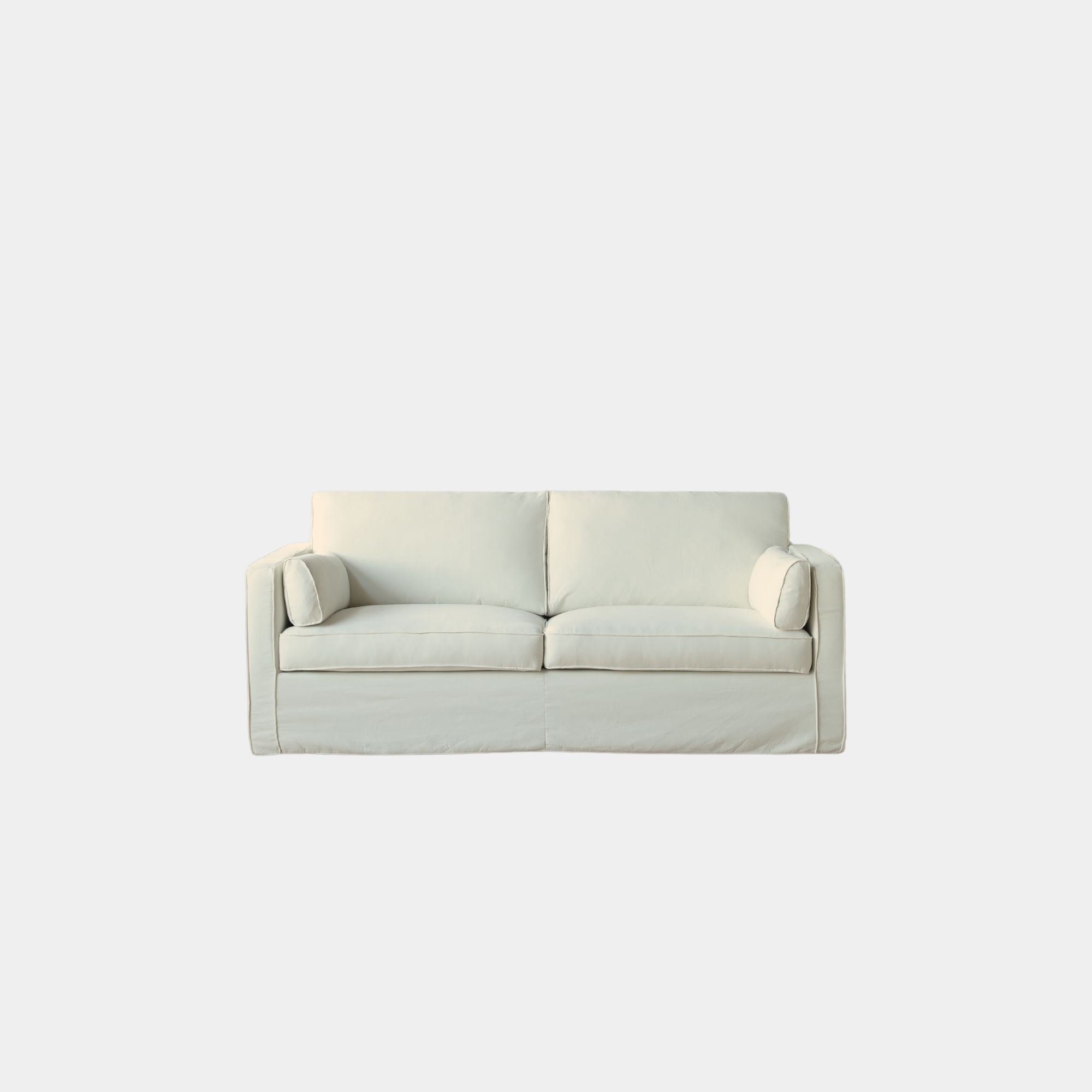 Celeste fabric sofa white
