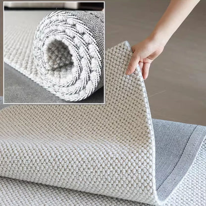 Celine wool rug cream