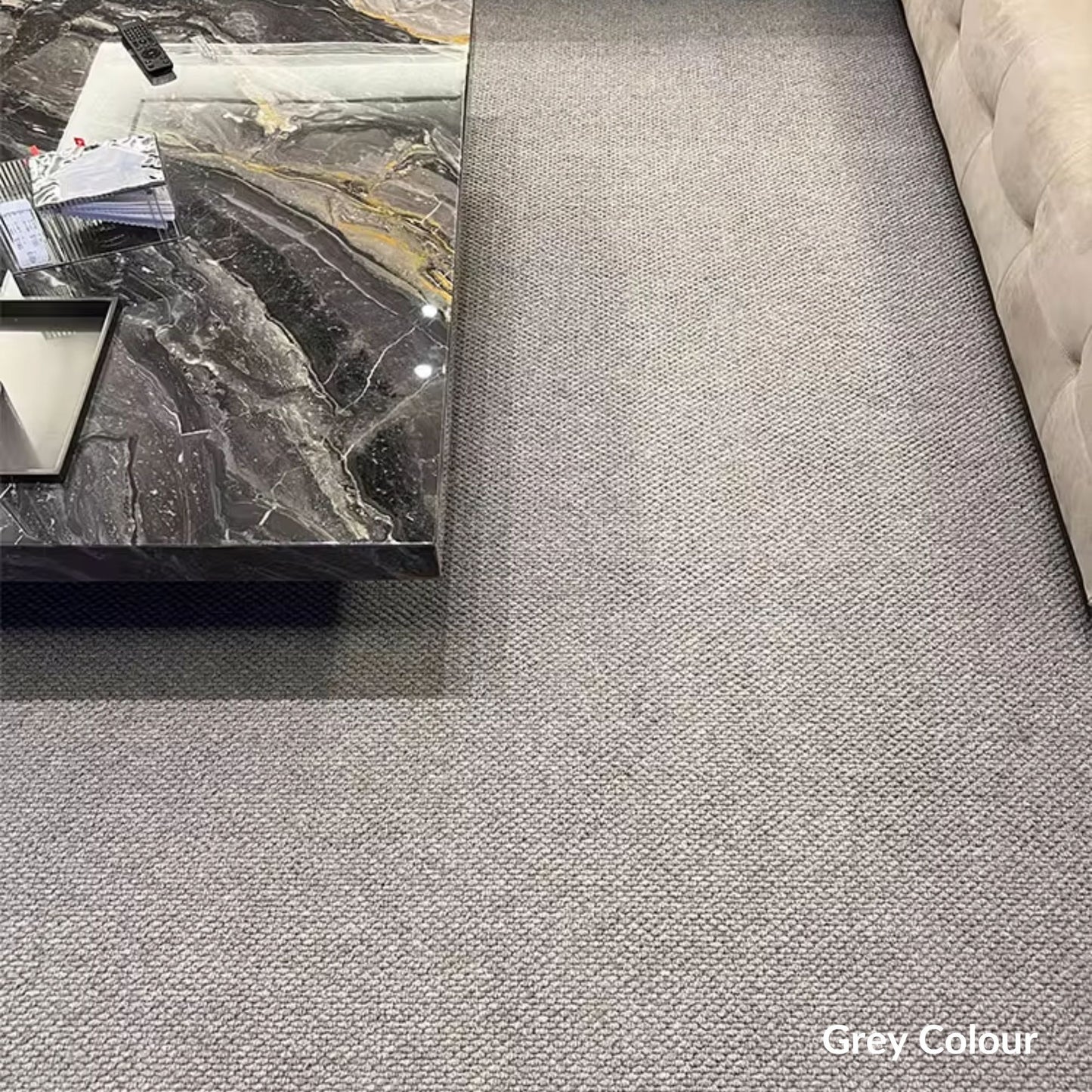 Celine wool rug grey