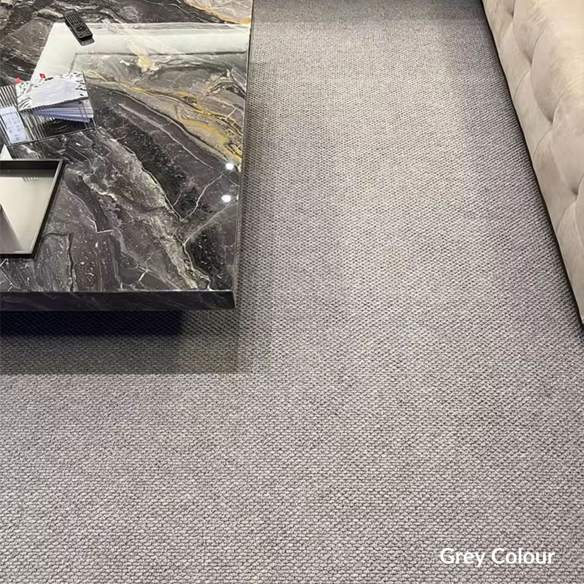 Celine wool rug grey