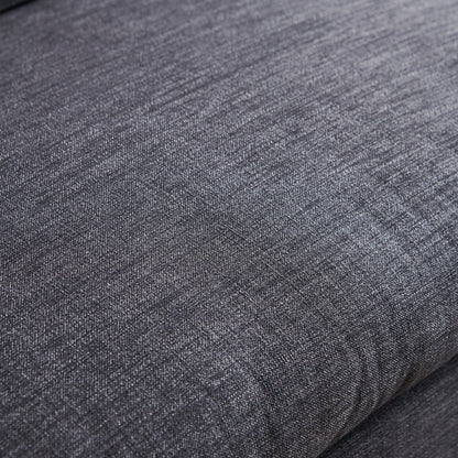 Chalet grey fabric sofa