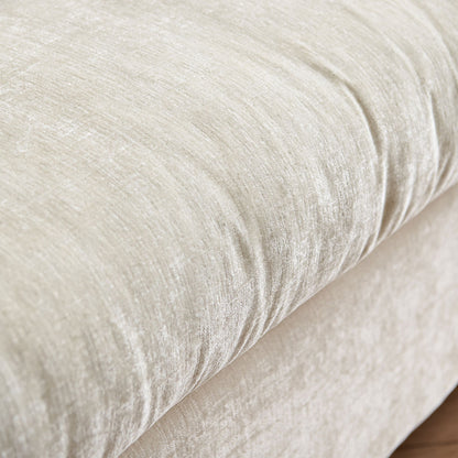Chalet white fabric sofa