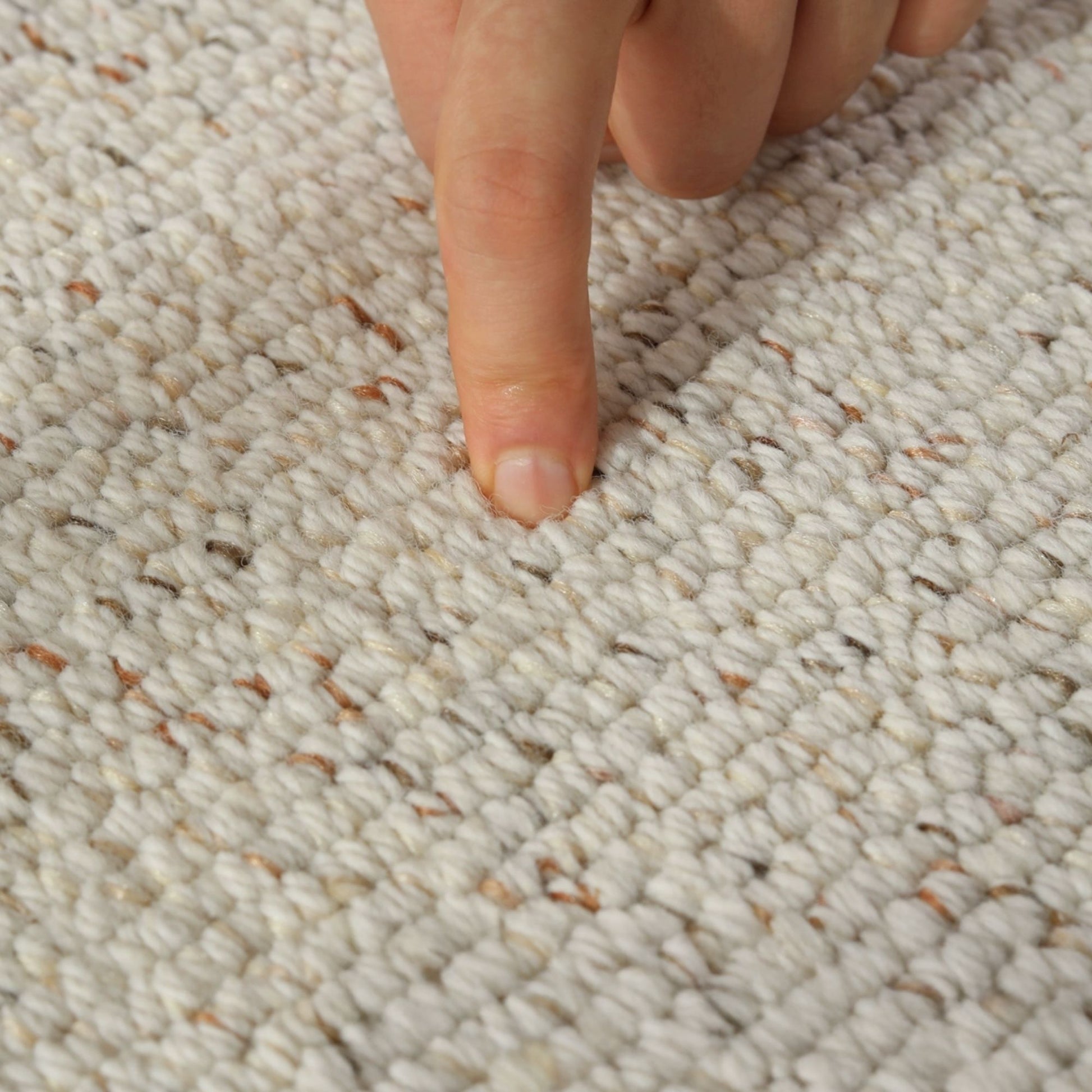 Chanel wool rug cream colour