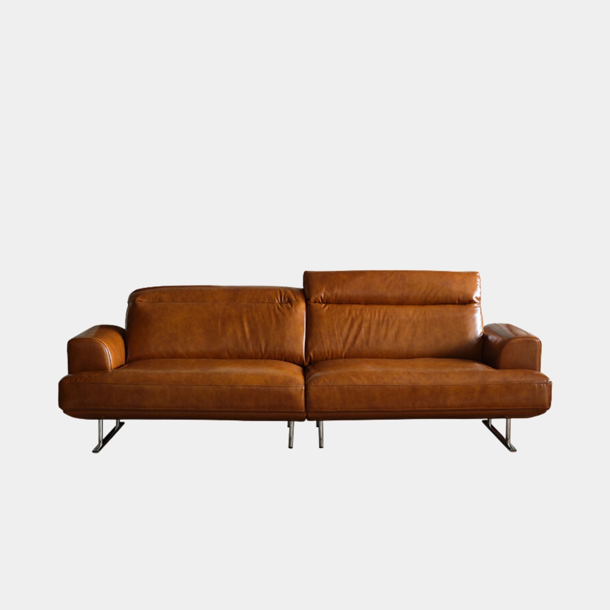 Charles Half Leather Sofa | 2 - 4 Seater | Singapore – Cozylant