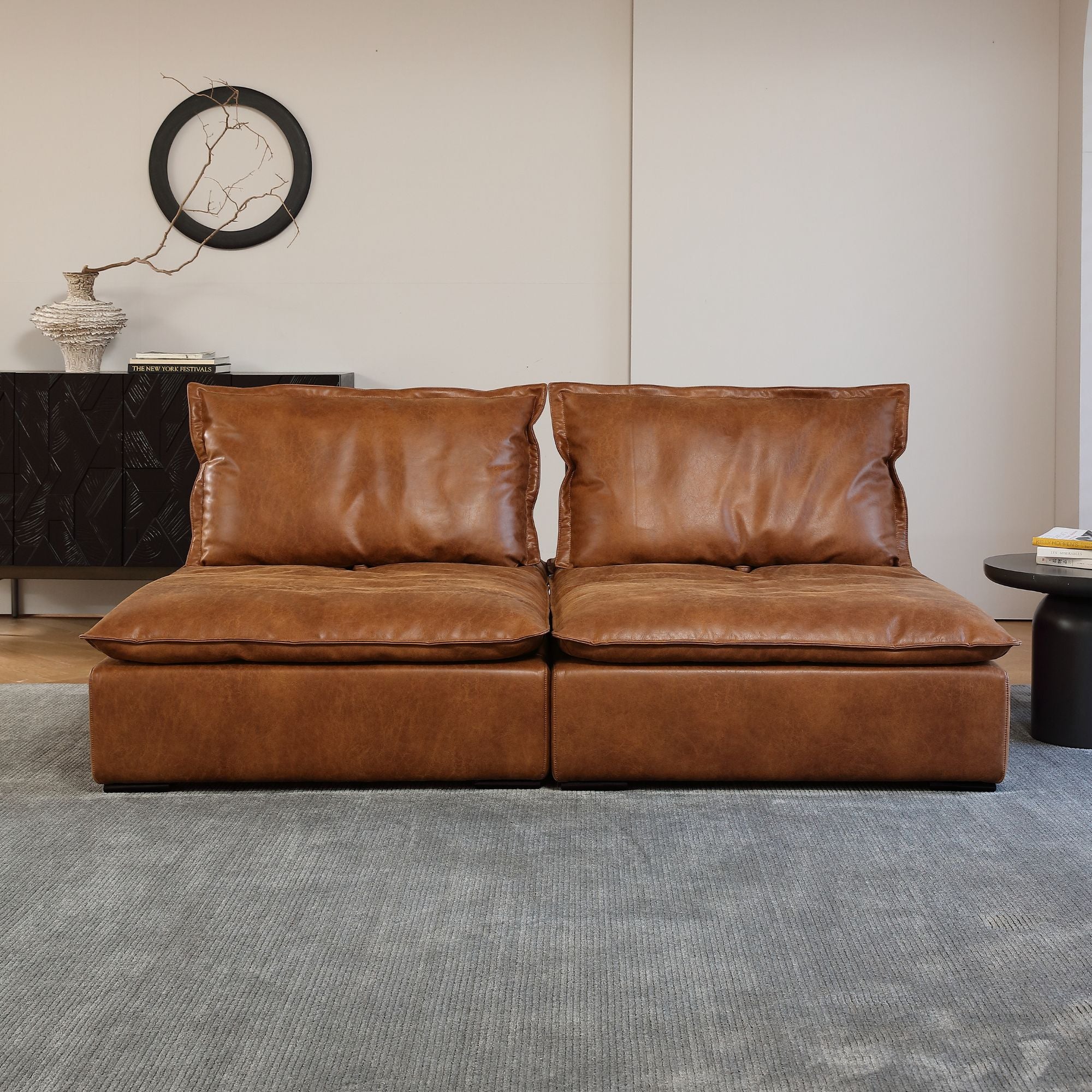 Chime Faux Leather Sofa | 2 - 4 Seaters | Singapore – Cozylant