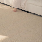 chloe wool rug beige