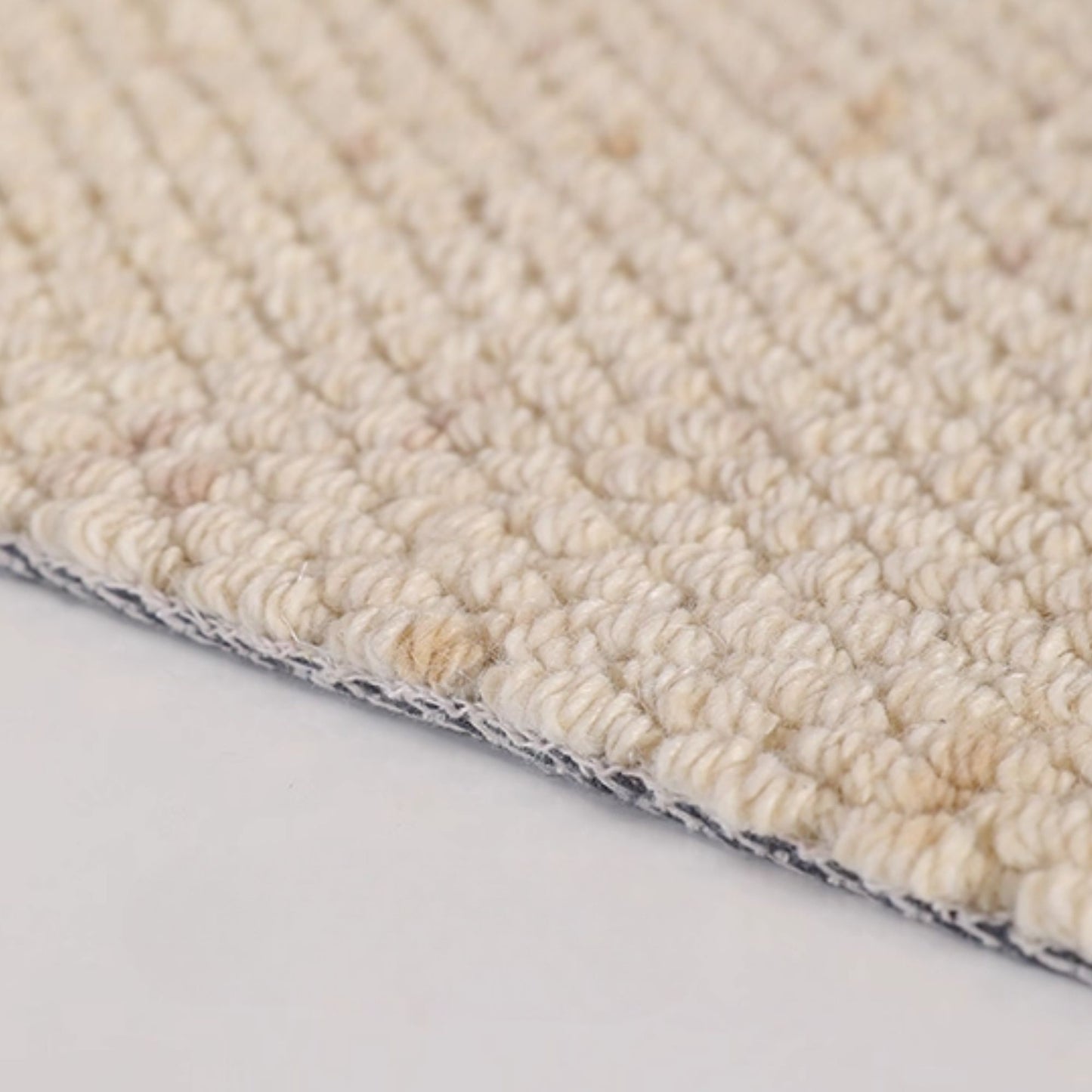chloe wool rug beige