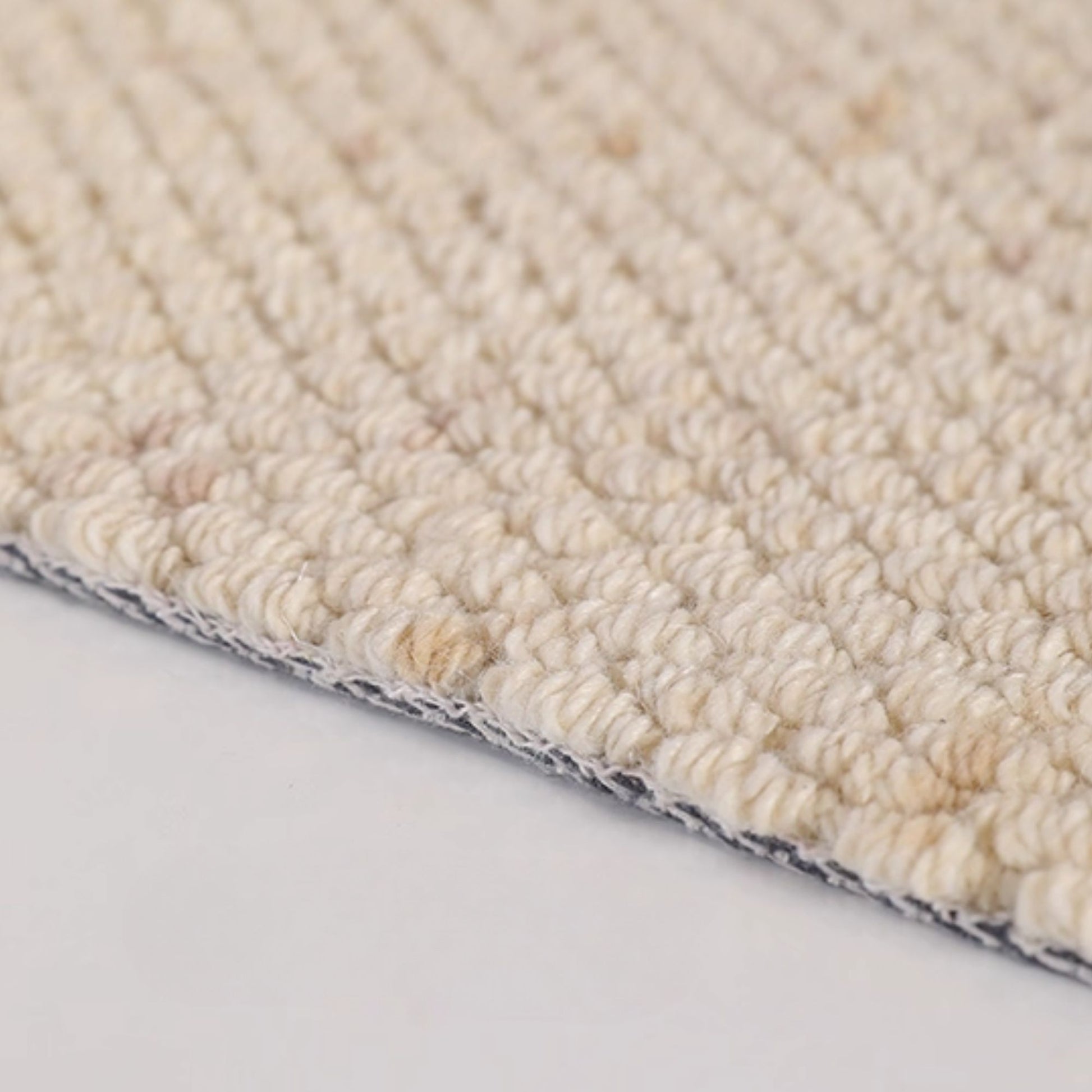 chloe wool rug beige