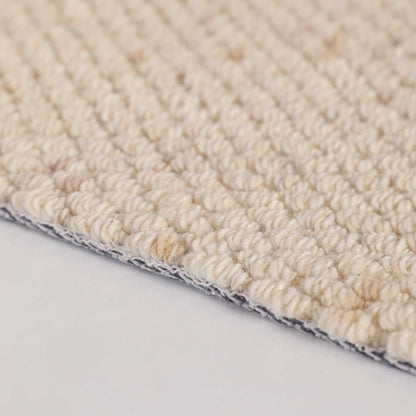 chloe wool rug beige