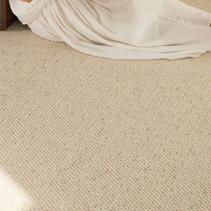chloe wool rug beige