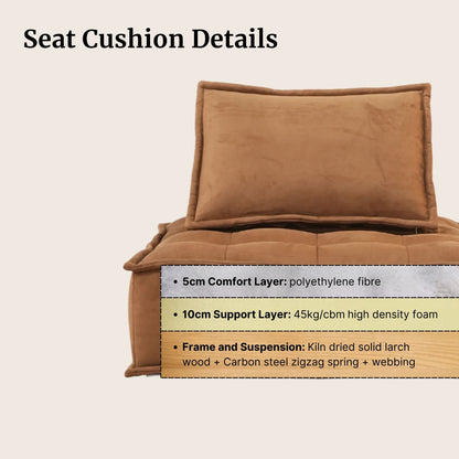 Chunk Fabric Lounge Chair