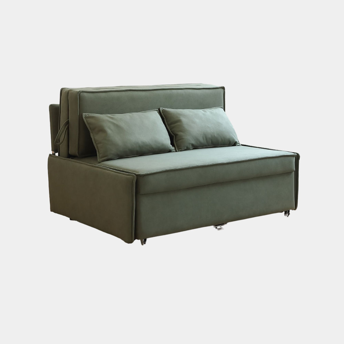 Chunk Armless Fabric Sofa Bed