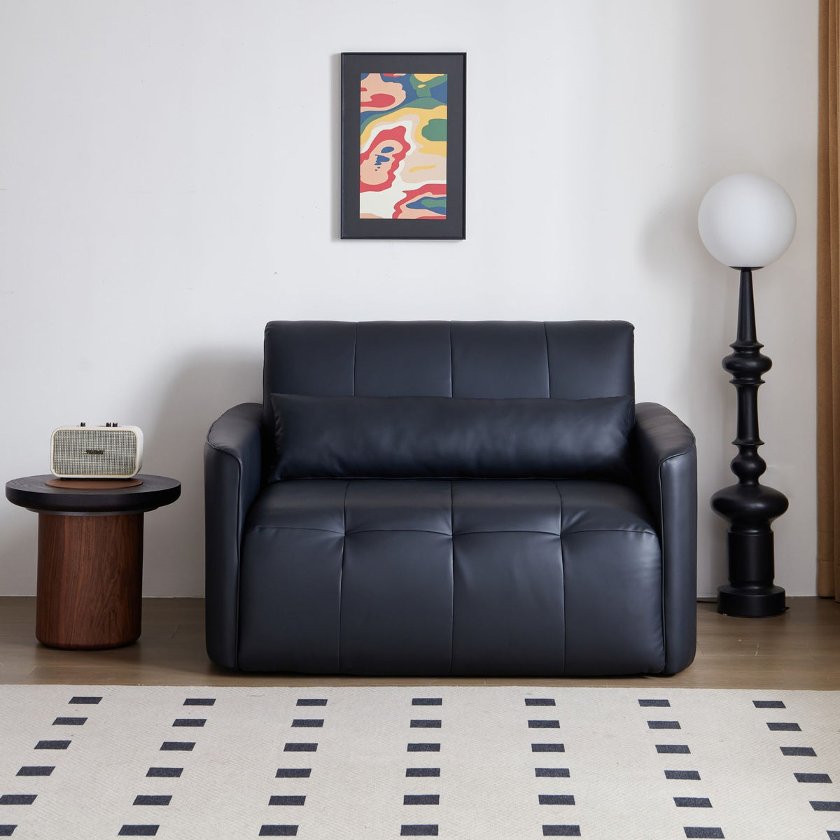 Coach Electric Faux Leather Sofa Bed