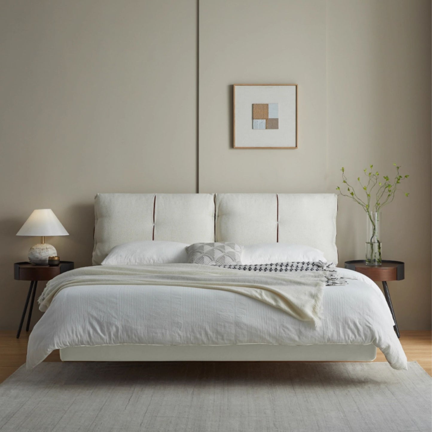 Claudia Fabric Bed Frame
