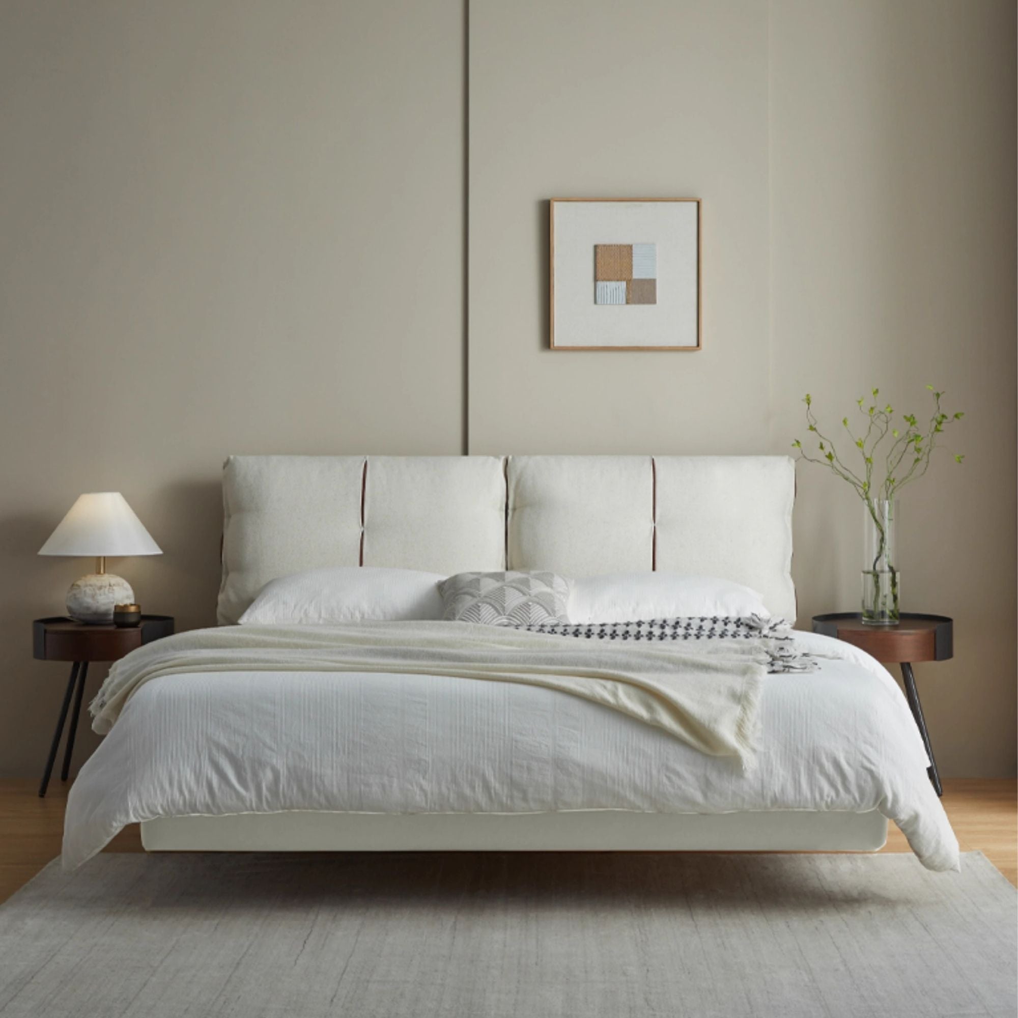Claudia Fabric Bed Frame