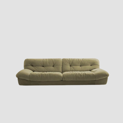 Clora fabric sofa green