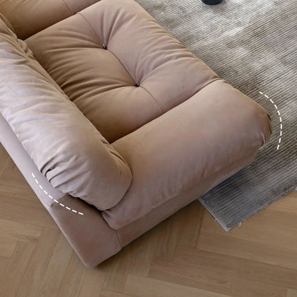 Clora fabric sofa beige