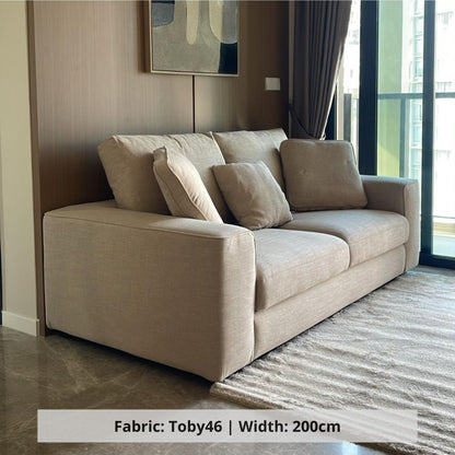 Coastal Fabric Sofa