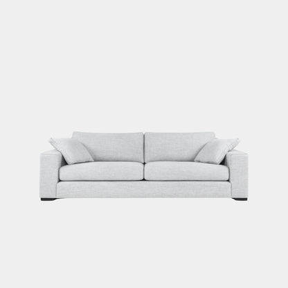 coastal fabric sofa grey