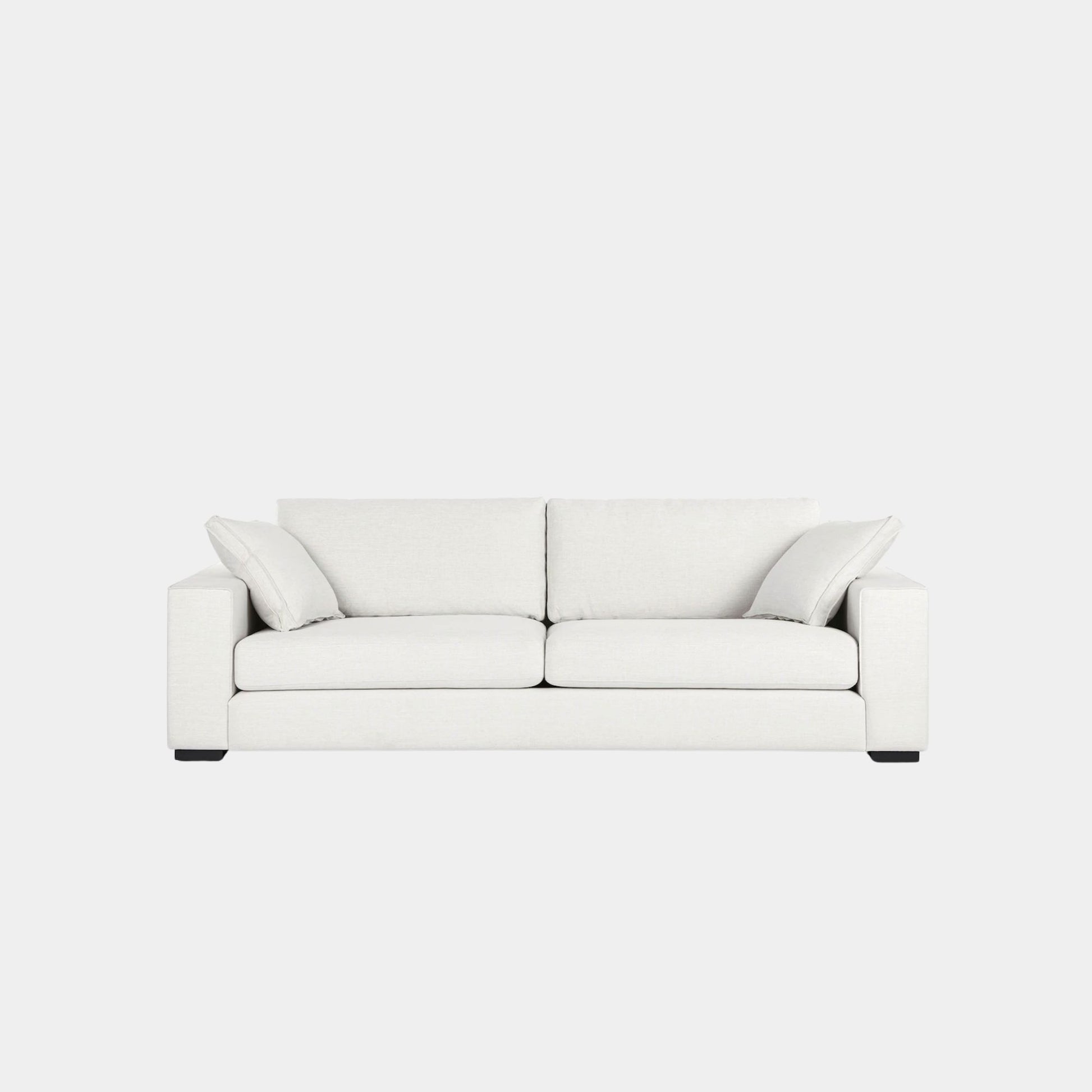 coastal fabric sofa white