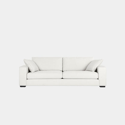 coastal fabric sofa white