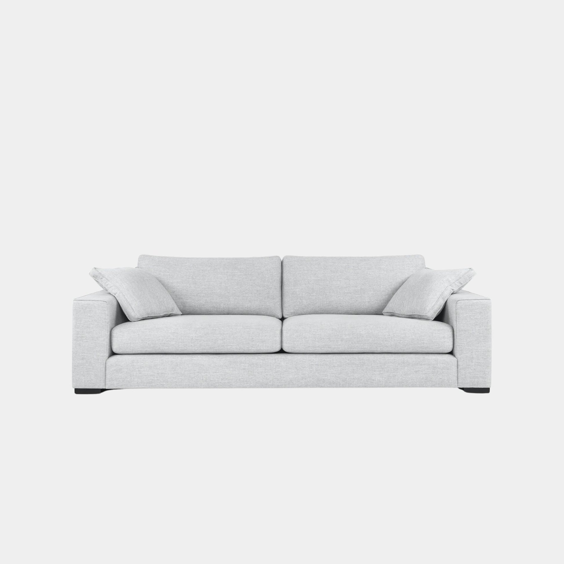 coastal grey fabric sofa