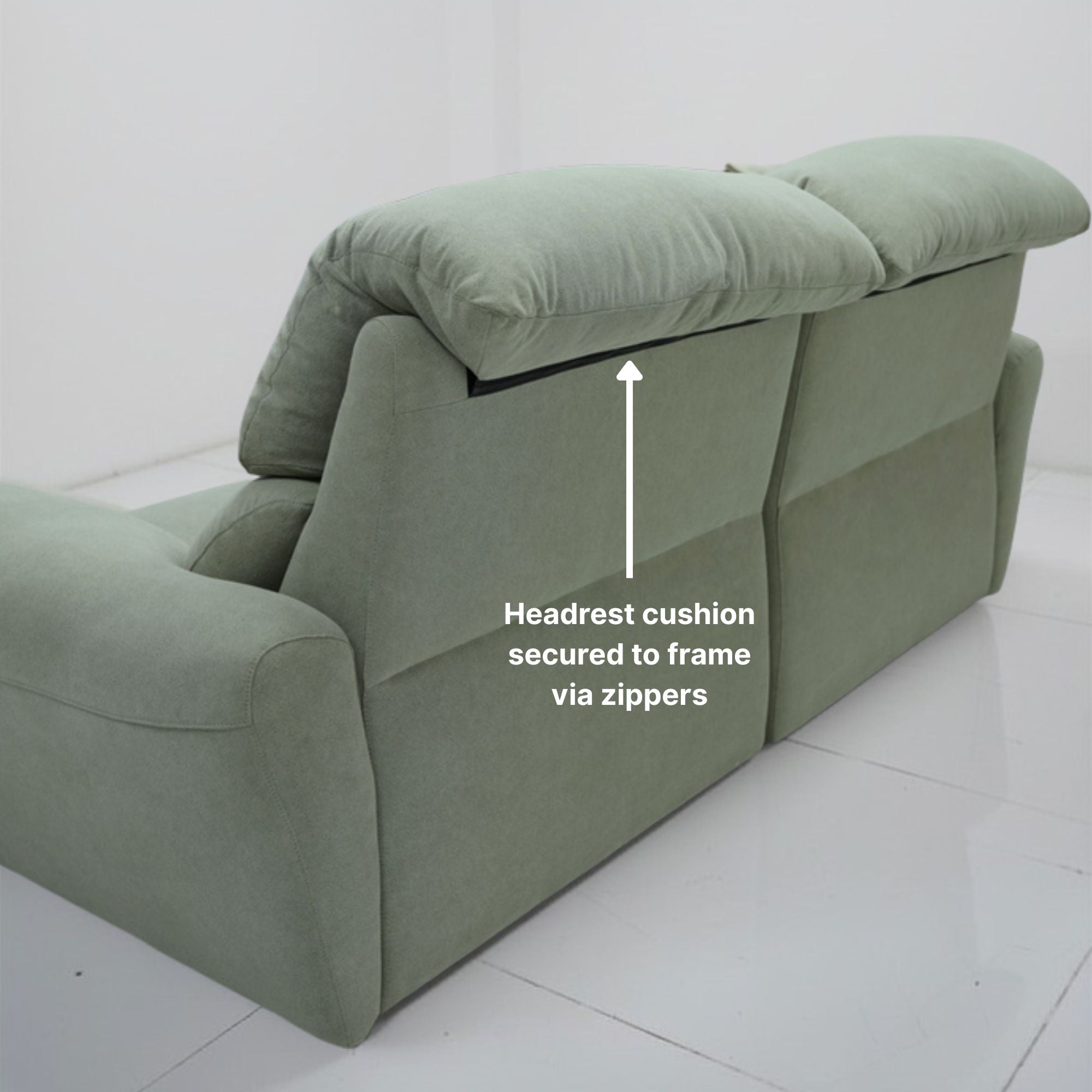 Cocoa Fabric Sofa