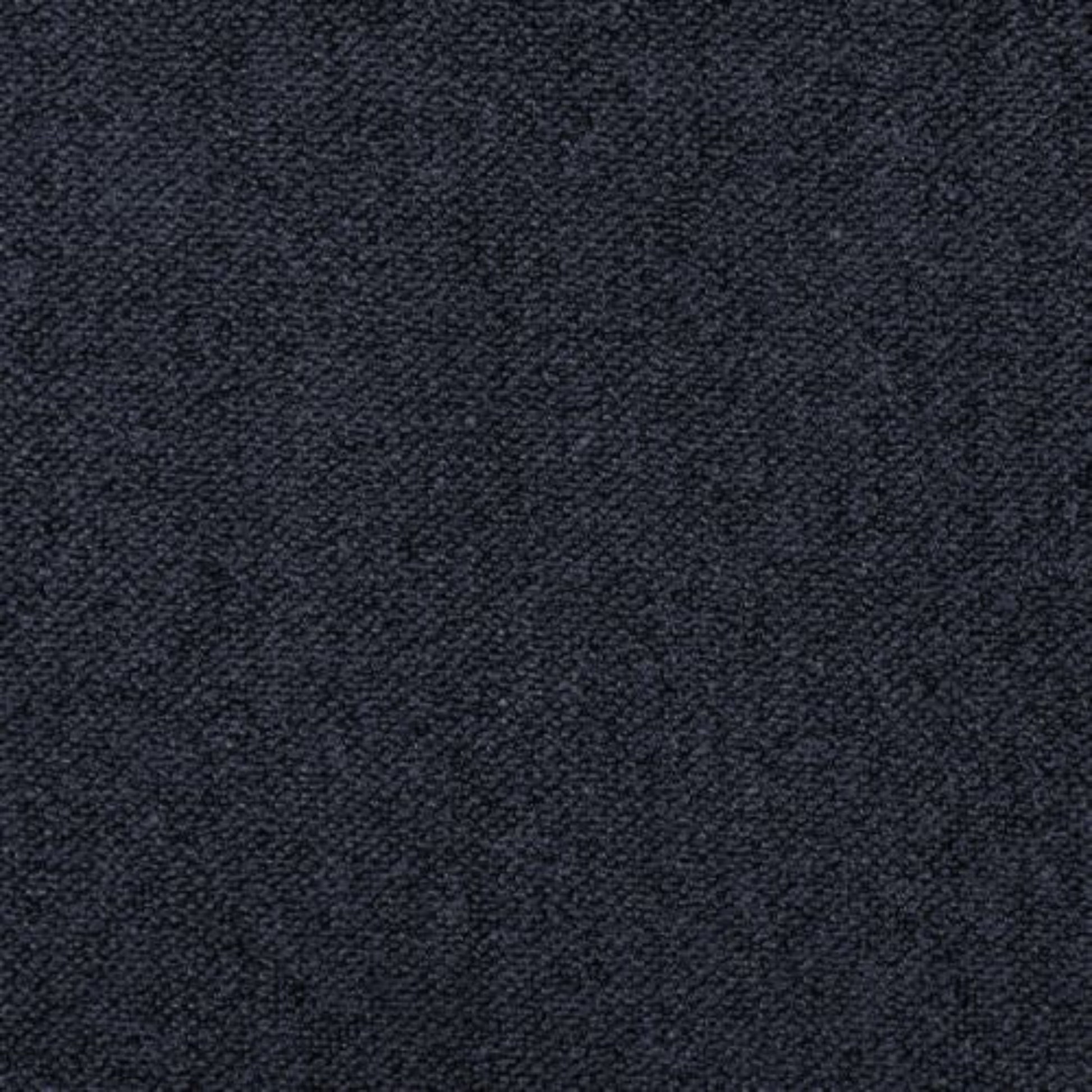 Colby dark blue polyester blend 3 seat fabric sofa