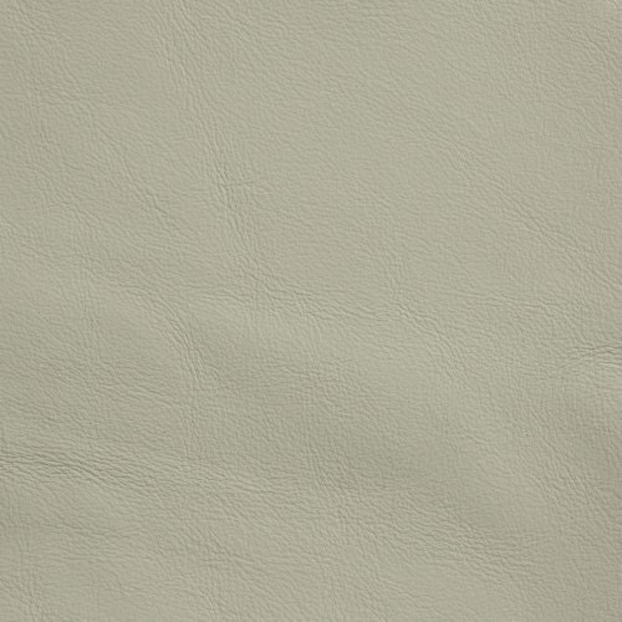Colby leather ottoman white