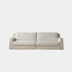 comfort fabric sofa white