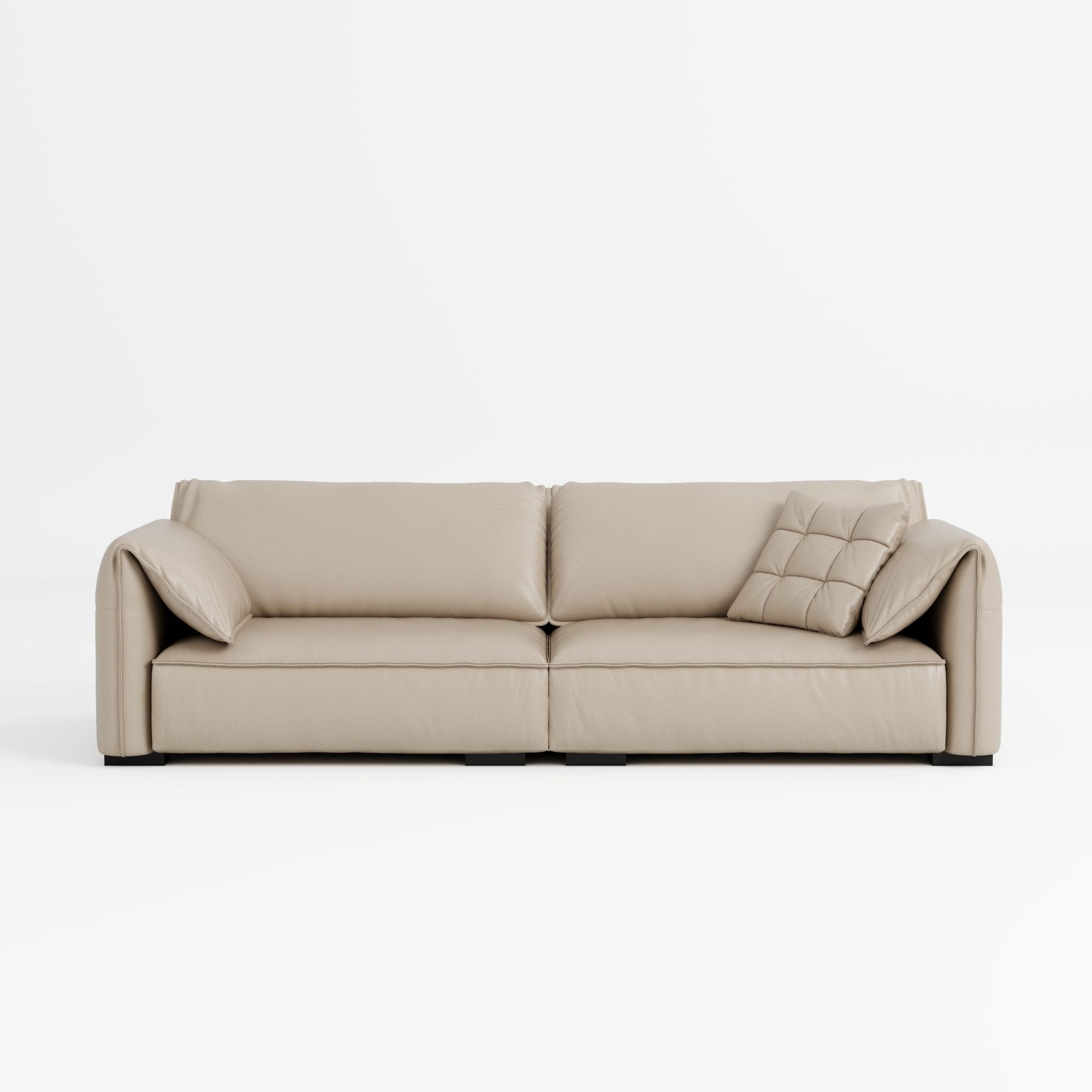 Beige 2024 comfy sofa