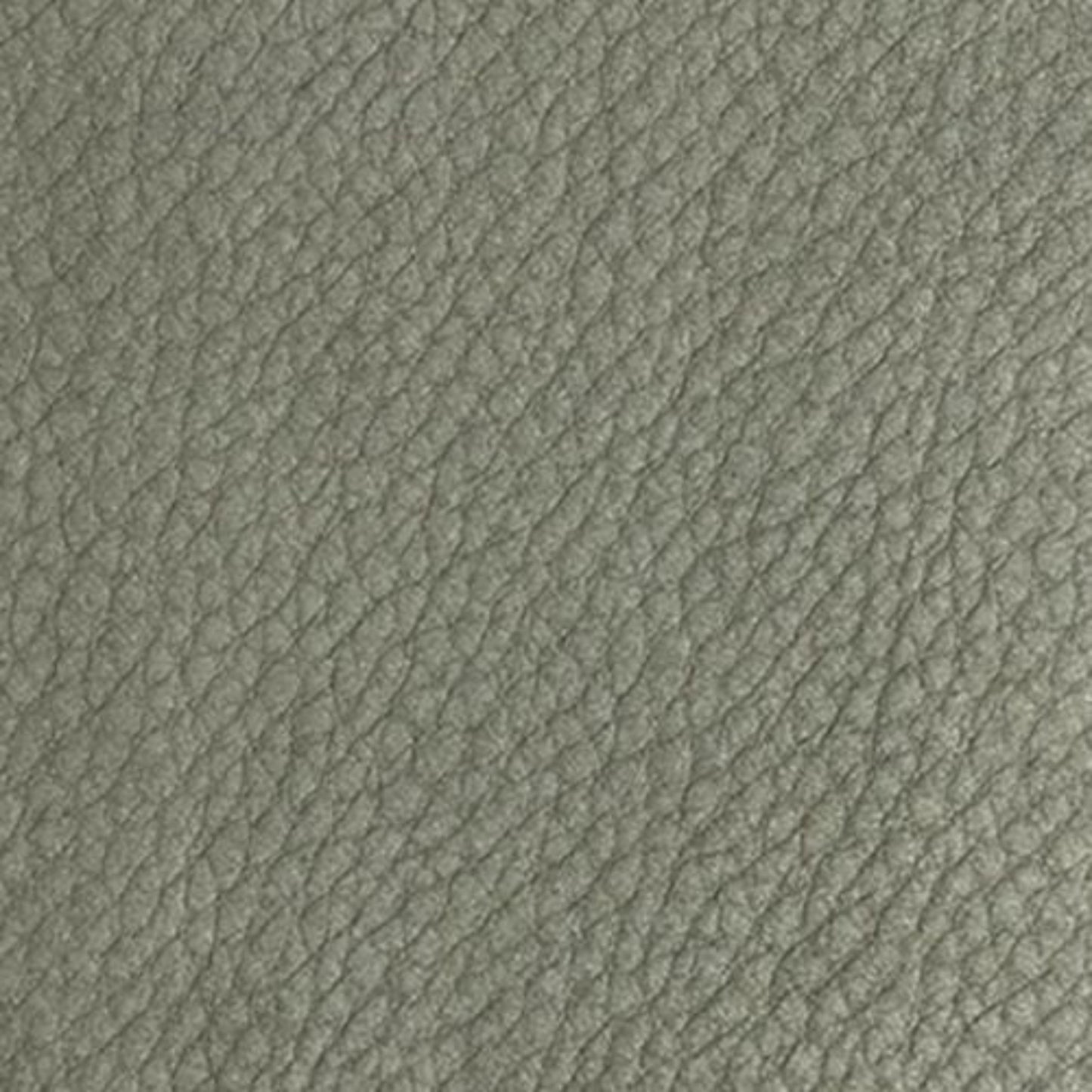 Comfy green top grain half leather sofa